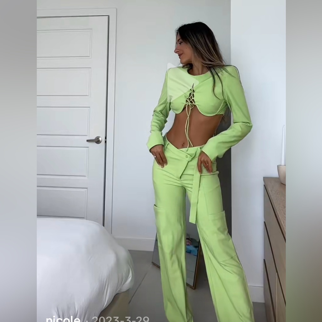 Revolve Lime Green Set